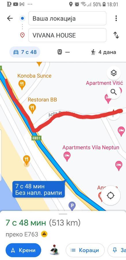 Vivana House Šušanj Exteriör bild